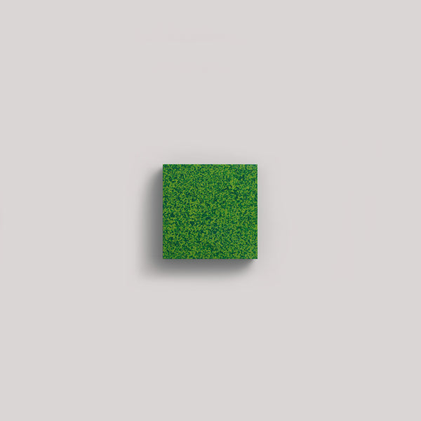 Net Positive Square Mosaic Sheet, Green Flash – Coldharbour Tiles